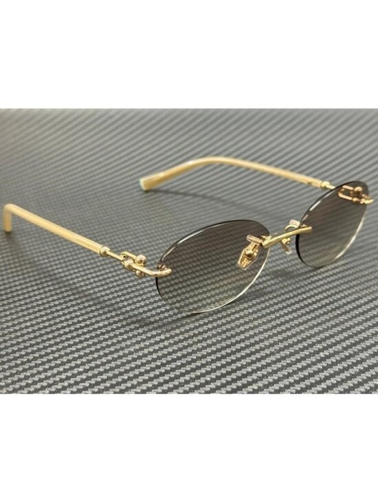 New Tiffany & Co. Women Pale Gold Sunglasses 56-18-140 main image 5